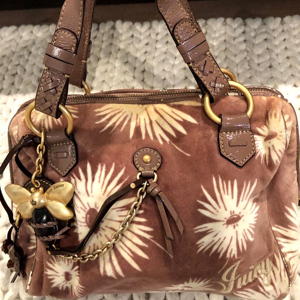 Juicy Couture velvet bag